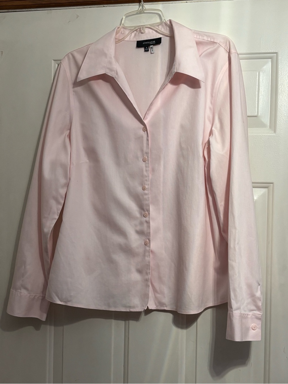 Jones Pale Pink Classic Updated Button-Down Shirt